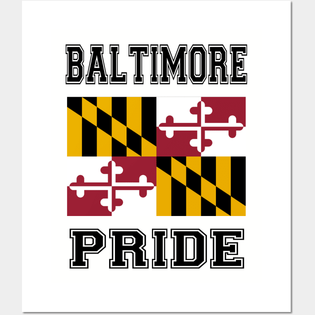 Baltimore Pride Wall Art by RockettGraph1cs